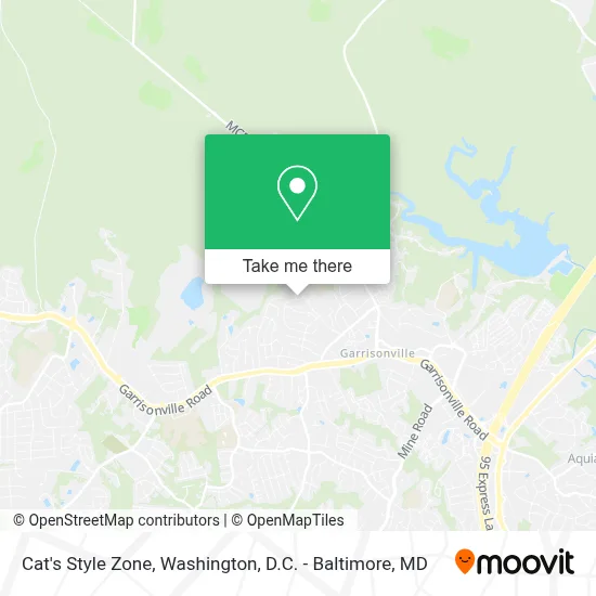 Cat's Style Zone map