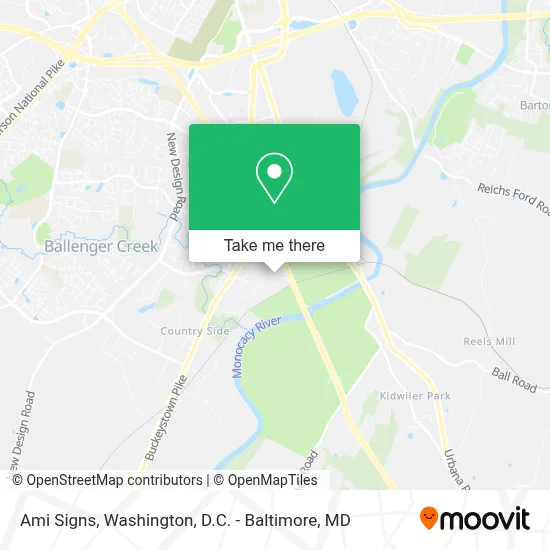 Ami Signs map