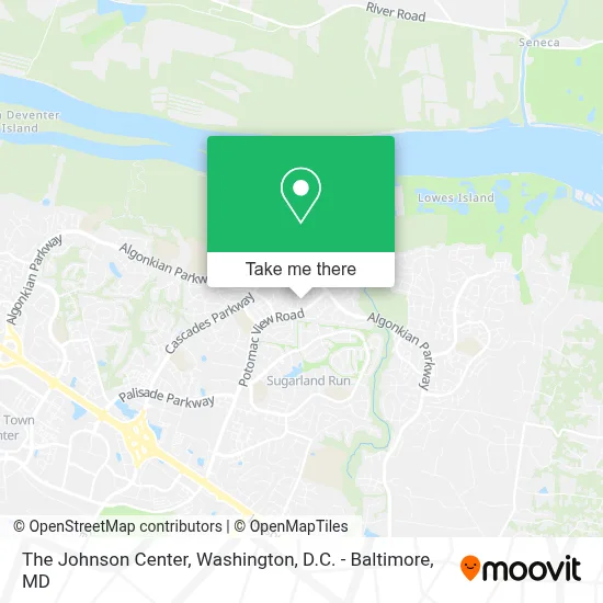The Johnson Center map