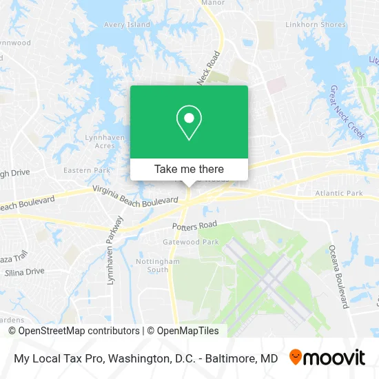 My Local Tax Pro map
