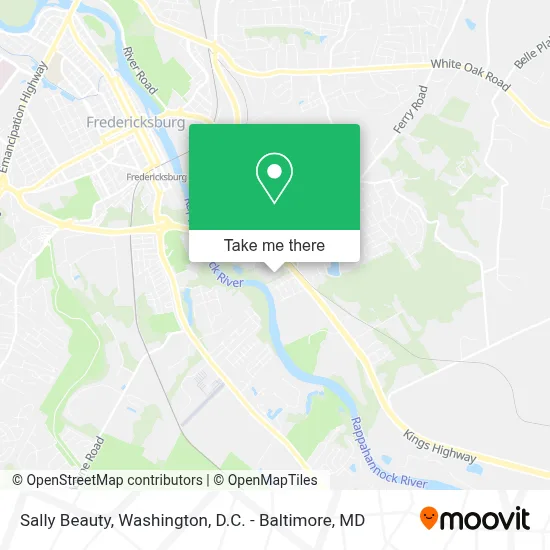 Sally Beauty map