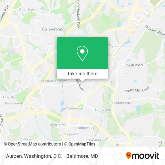 Aurzen map