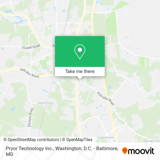 Pryor Technology Inc. map