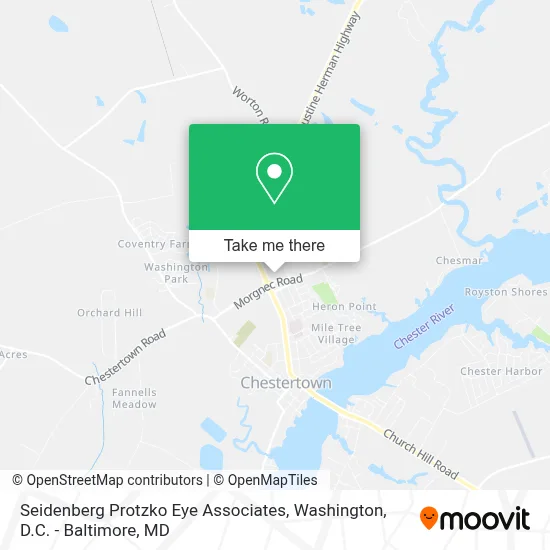 Seidenberg Protzko Eye Associates map