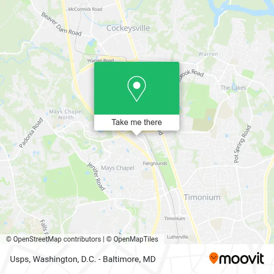 Usps map