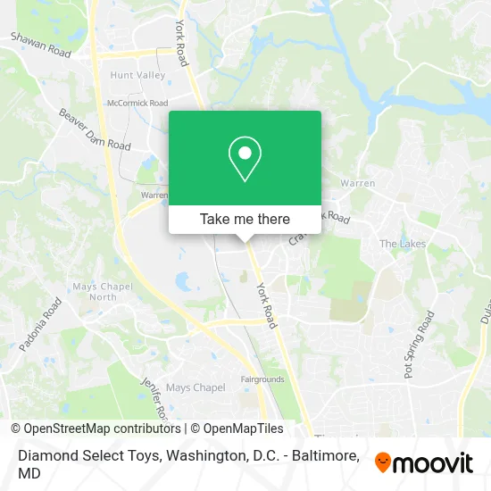 Diamond Select Toys map