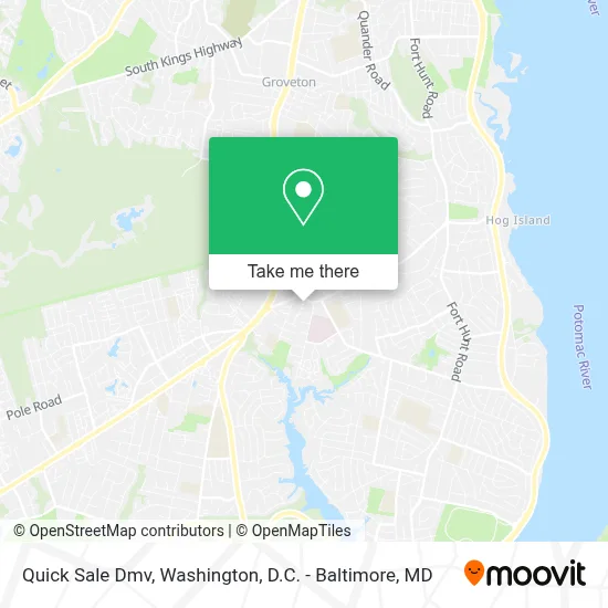 Quick Sale Dmv map