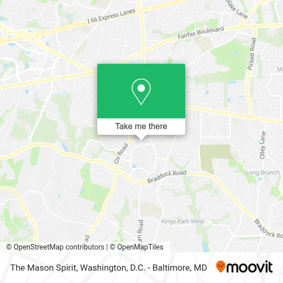 The Mason Spirit map