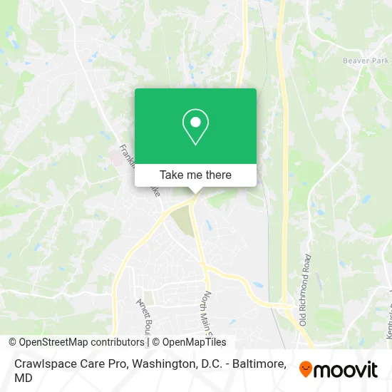 Crawlspace Care Pro map