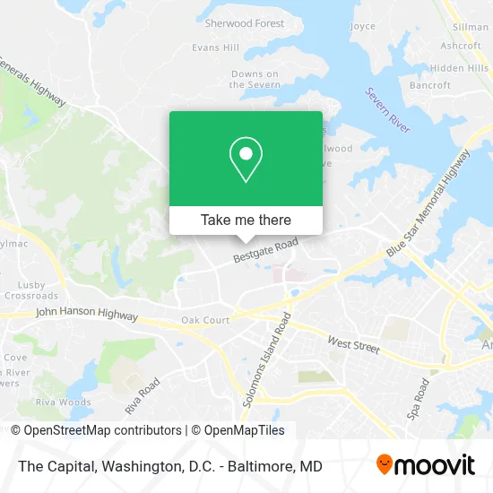 The Capital map