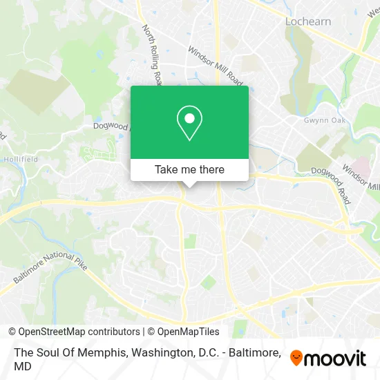 The Soul Of Memphis map