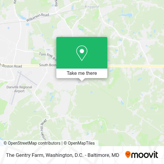 The Gentry Farm map