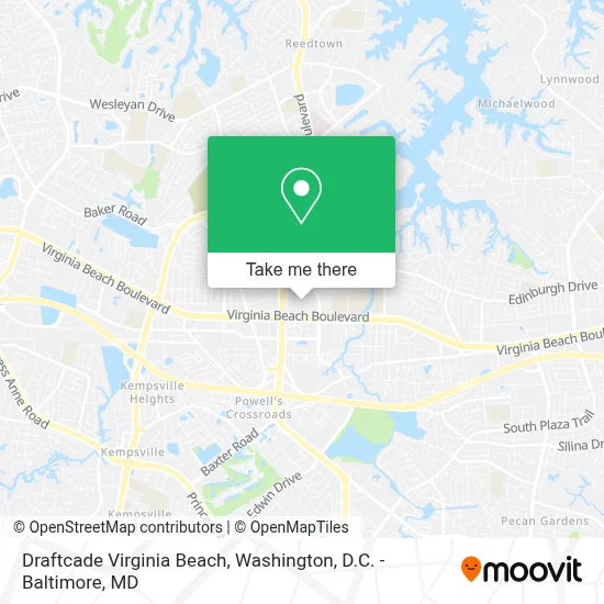 Draftcade Virginia Beach map