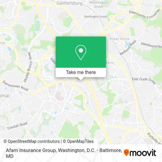 Afam Insurance Group map