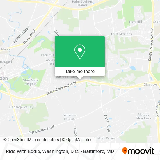 Ride With Eddie map
