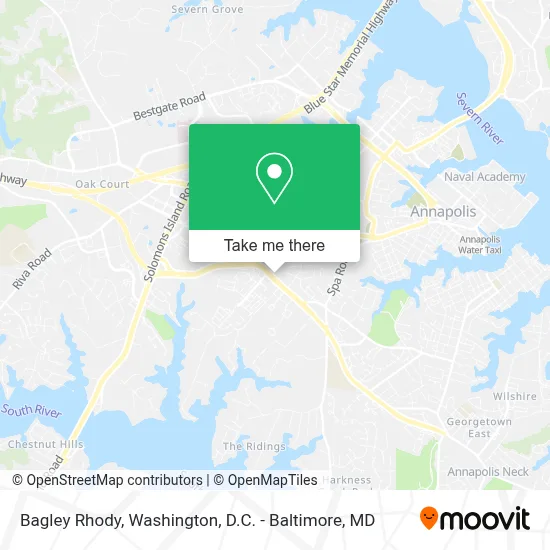 Bagley Rhody map
