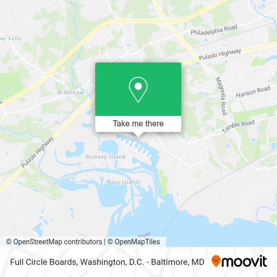 Full Circle Boards map