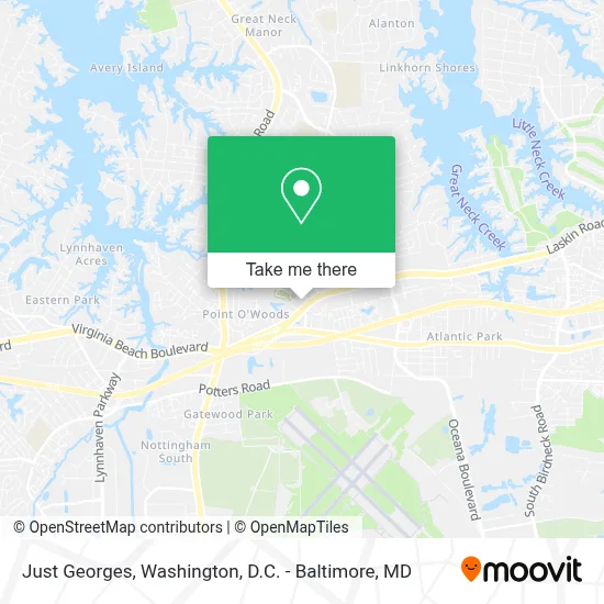 Just Georges map