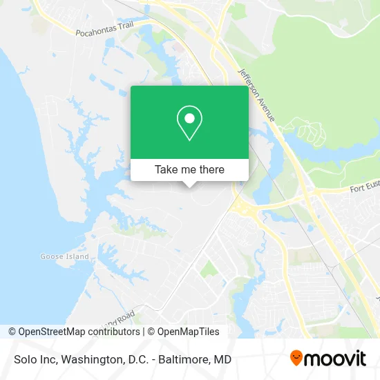 Solo Inc map