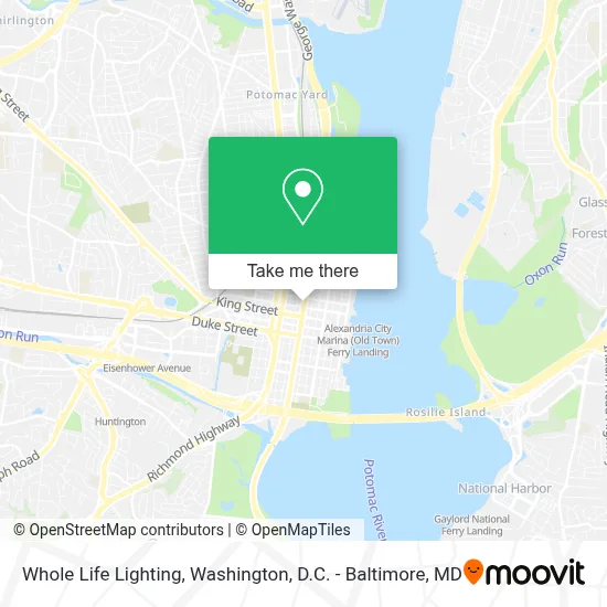 Whole Life Lighting map