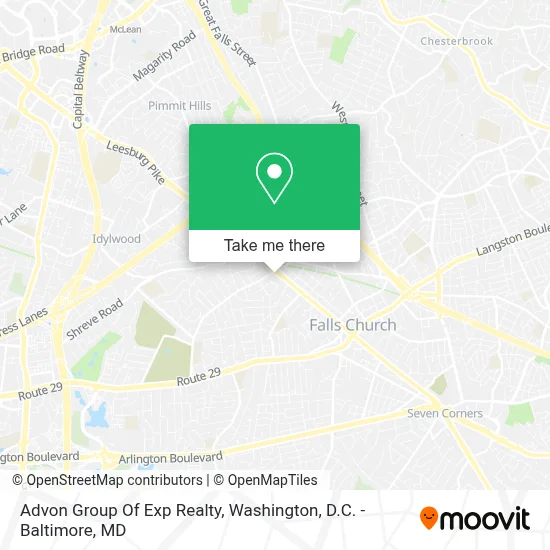 Advon Group Of Exp Realty map