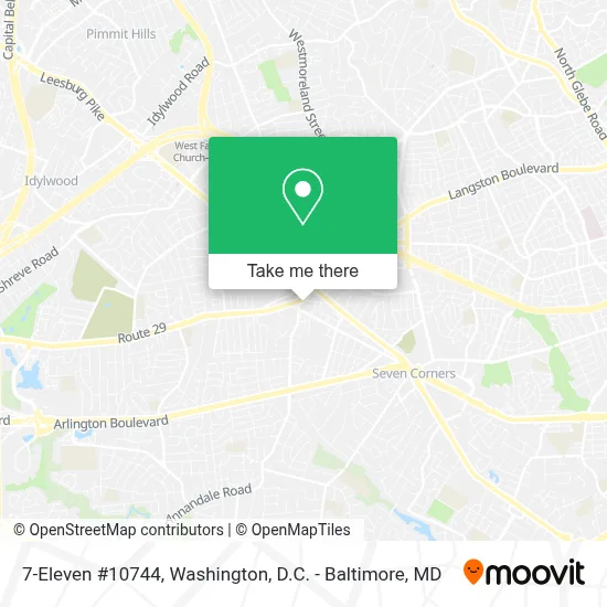 7-Eleven #10744 map