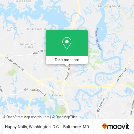 Happy Nails map