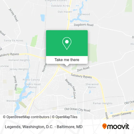Legends map