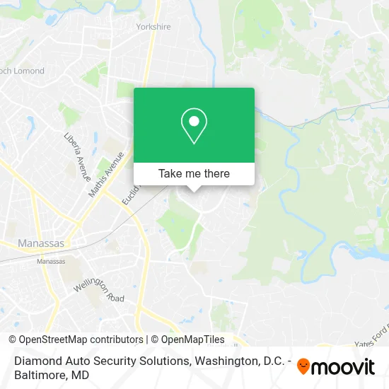 Diamond Auto Security Solutions map