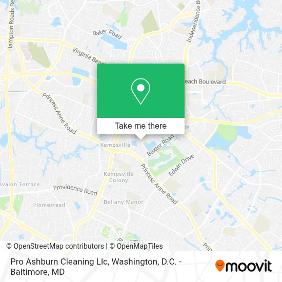 Pro Ashburn Cleaning Llc map