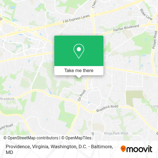 Providence, Virginia map
