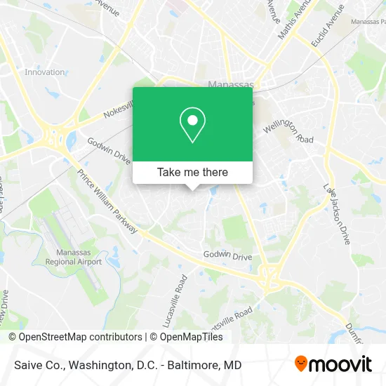 Saive Co. map