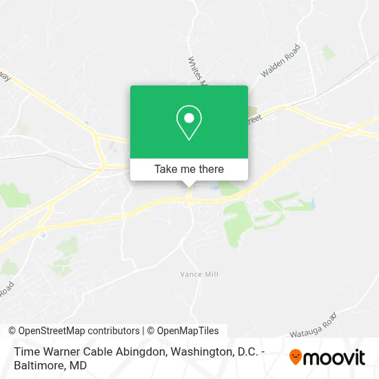 Time Warner Cable Abingdon map