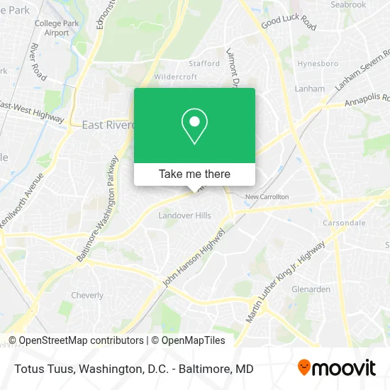Totus Tuus map