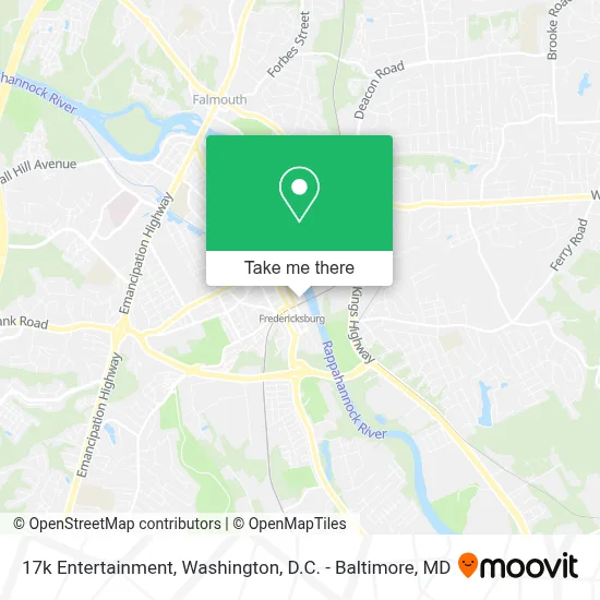 17k Entertainment map