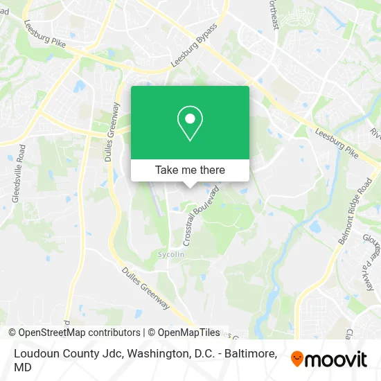 Loudoun County Jdc map