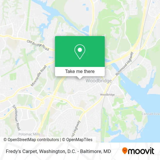 Fredy's Carpet map