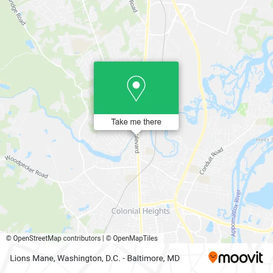 Lions Mane map