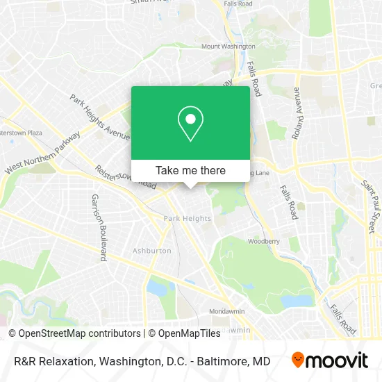 R&R Relaxation map