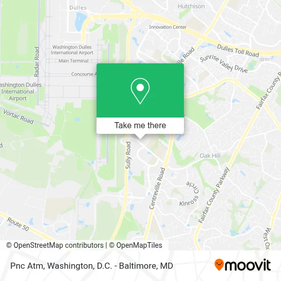 Pnc Atm map