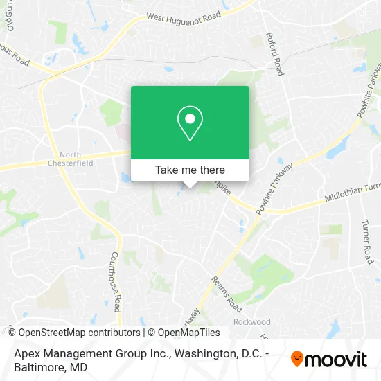 Apex Management Group Inc. map