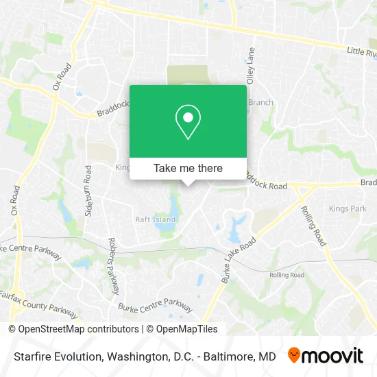 Starfire Evolution map