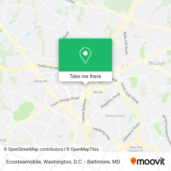 Ecosteamobile map