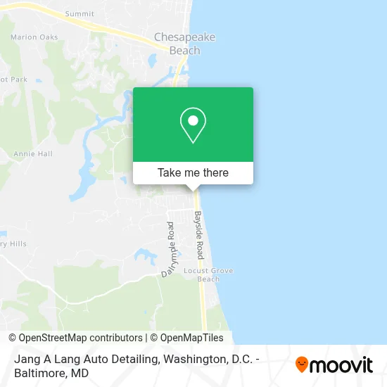 Jang A Lang Auto Detailing map