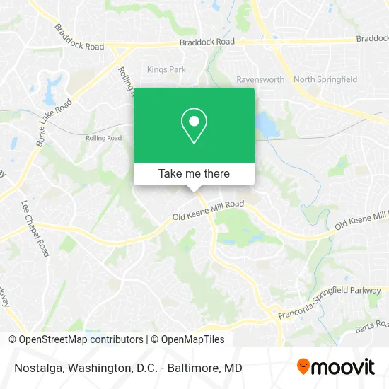 Nostalga map