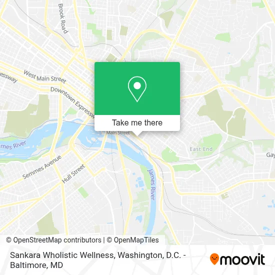 Sankara Wholistic Wellness map