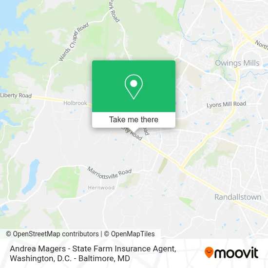 Andrea Magers - State Farm Insurance Agent map