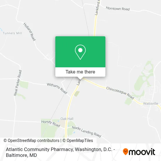 Atlantic Community Pharmacy map