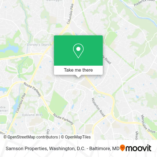 Samson Properties map