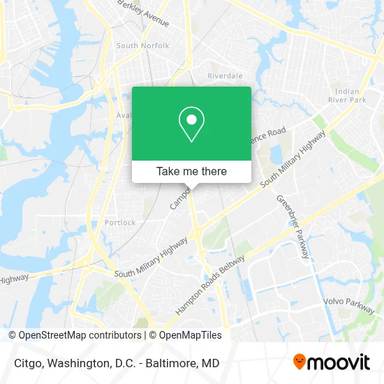 Citgo map